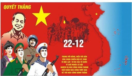 Nhiệt liệt chào mừng Kỷ niệm 80 năm ngày thành lập Quân đội nhân dân Việt Nam (22/12/1944-22/12/2024) và 35 năm ngày hội Quốc phòng toàn dân (22/12/1989-22/12/2024)